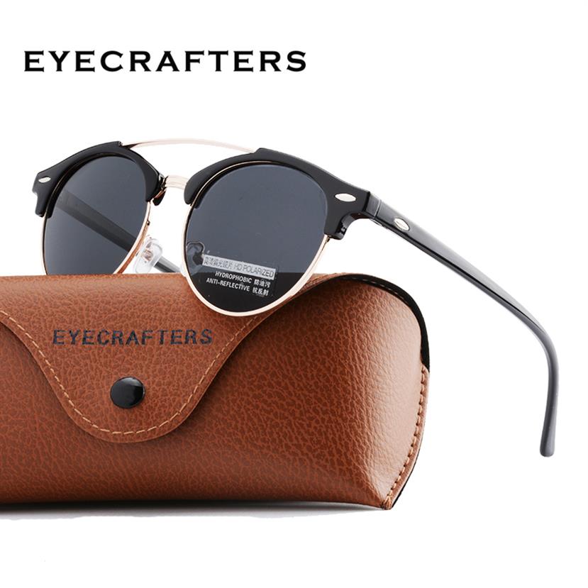 Fashion Mens Club Round Sunglasses Polarized Womens Brand Designer Polaroid Double Bridge Sunglasses Oculos de sol225j
Fashion Mens Club Round Sunglasses Polarized Womens Brand Designer Polaroid Double Bridge Sunglasses Oculos de sol225j