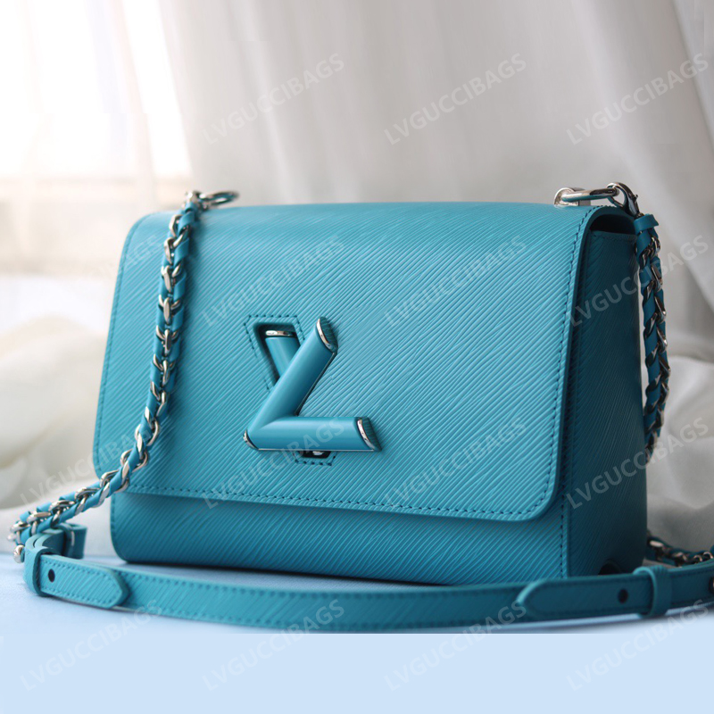 Fashion designer twist bag water ripple luxury classic original high quality leather shoulder cross free boat women with metal letters, Box
Fashion designer twist bag water ripple luxury classic original high quality leather shoulder cross free boat women with metal letters, Box