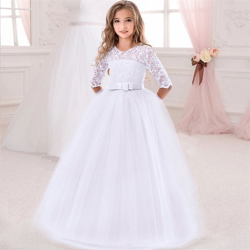 Summer White Bridesmaid Girl Party Dress Wedding Kids es For Girls Children Costumes Princess 10 12 Years 220614, Pink
Summer White Bridesmaid Girl Party Dress Wedding Kids es For Girls Children Costumes Princess 10 12 Years 220614, Pink