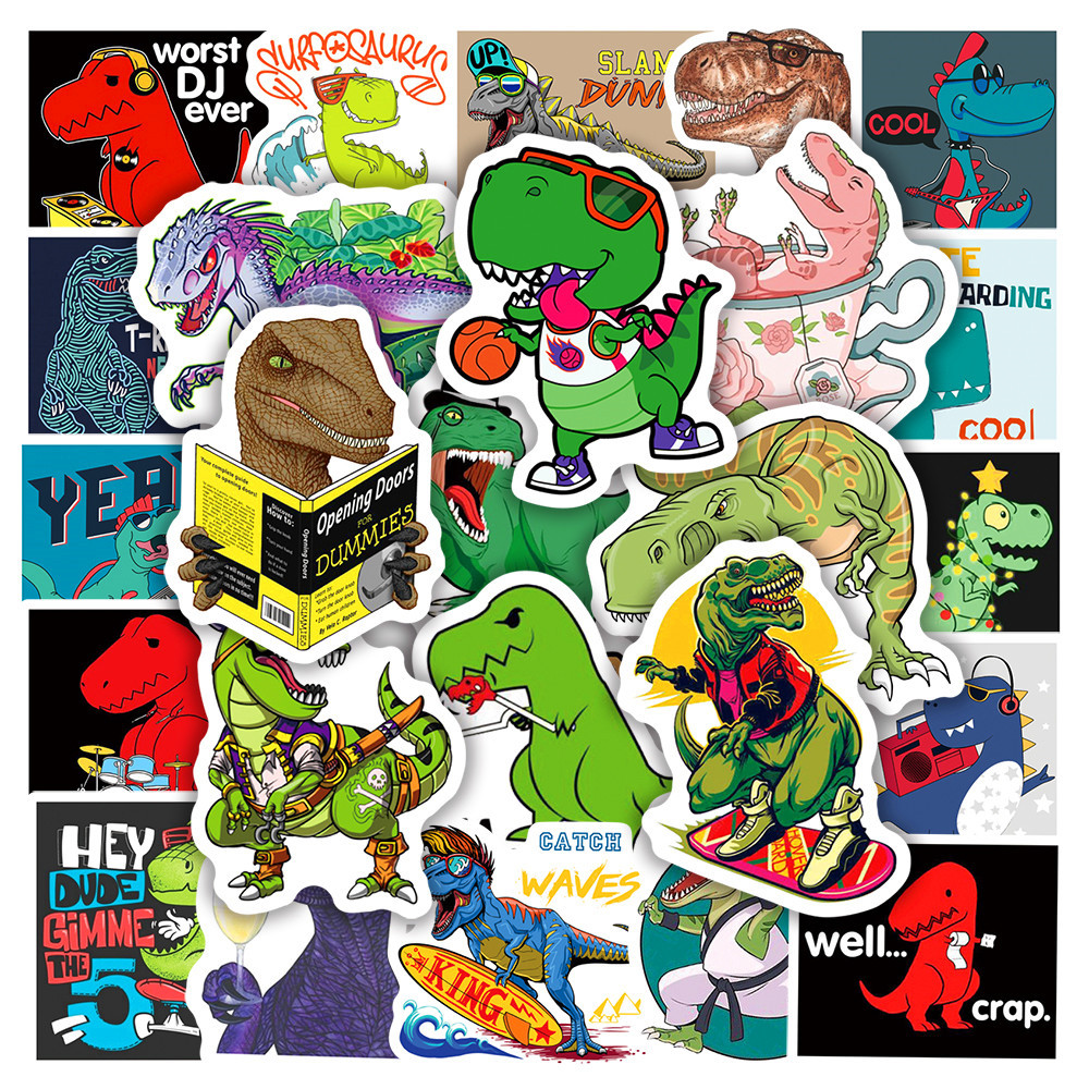 50PCS skateboard Stickers Dinosaur Graffiti DIY For Baby Scrapbooking Pencil Case Diary Phone Laptop Planner Decoration Book Album Kids Toys Decals, Multi colors
50PCS skateboard Stickers Dinosaur Graffiti DIY For Baby Scrapbooking Pencil Case Diary Phone Laptop Planner Decoration Book Album Kids Toys Decals, Multi colors