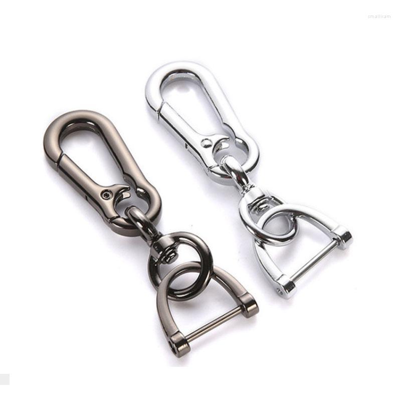 Keychains 50pcs High-Grade Metal Car KeyChain 360 Degree D Shape Rotating Horseshoe Buckle Jewelry Key Rings Holder Genuine Bag Pendant Smal
Keychains 50pcs High-Grade Metal Car KeyChain 360 Degree D Shape Rotating Horseshoe Buckle Jewelry Key Rings Holder Genuine Bag Pendant Smal