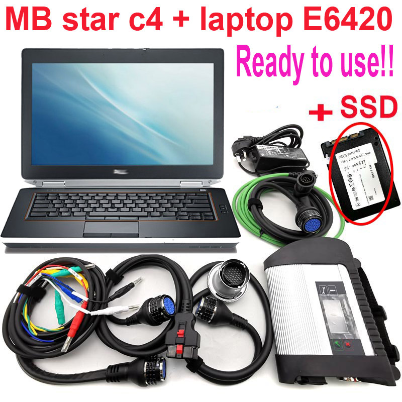 WIFI MB Star C4 Laptop E6420 I5 4G Diagnostic TOOL PC with Software Ssd HDD Multi-Languages Sd Connect Compact 4 WINDOWS 11
WIFI MB Star C4 Laptop E6420 I5 4G Diagnostic TOOL PC with Software Ssd HDD Multi-Languages Sd Connect Compact 4 WINDOWS 11