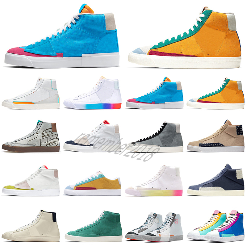 Blazer Mid 77 Vintage high low platform men women designer shoes sneaker Catechu Black White Navy Popcorn Foam Pacific Blue Kumquat mens trainers Sports rm5, Color 4
Blazer Mid 77 Vintage high low platform men women designer shoes sneaker Catechu Black White Navy Popcorn Foam Pacific Blue Kumquat mens trainers Sports rm5, Color 4