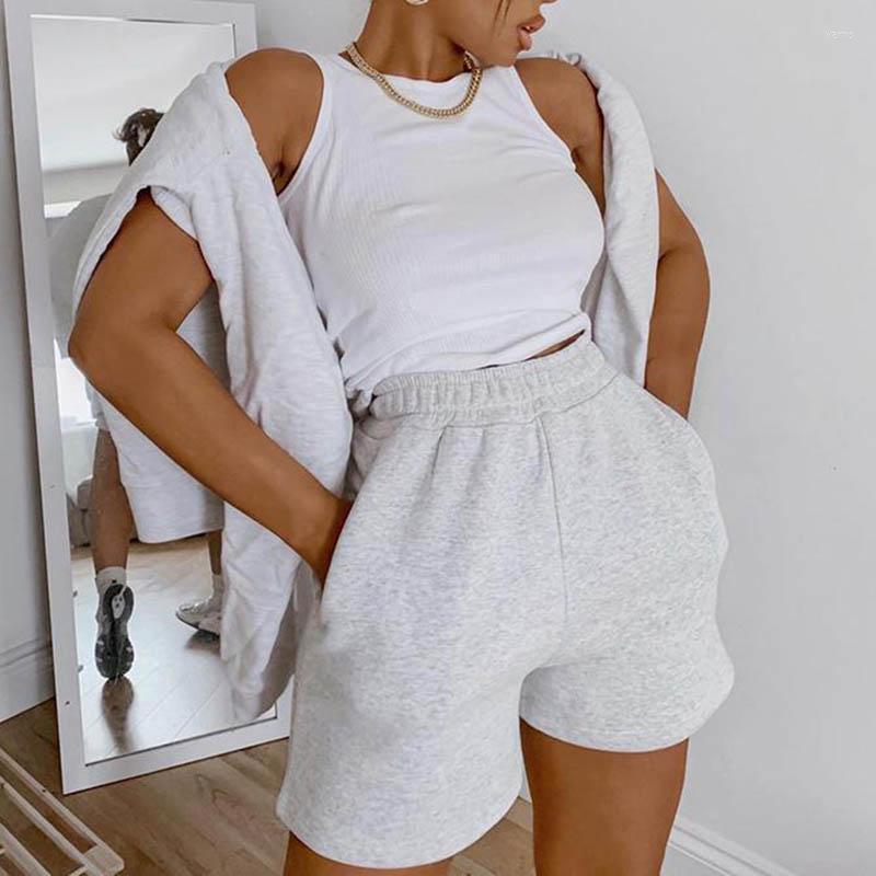 Women' Shorts Casual Female Sports Solid Elastic Wide Waist Leg Slanted Pockets Train Bottoms, Black
Women' Shorts Casual Female Sports Solid Elastic Wide Waist Leg Slanted Pockets Train Bottoms, Black
