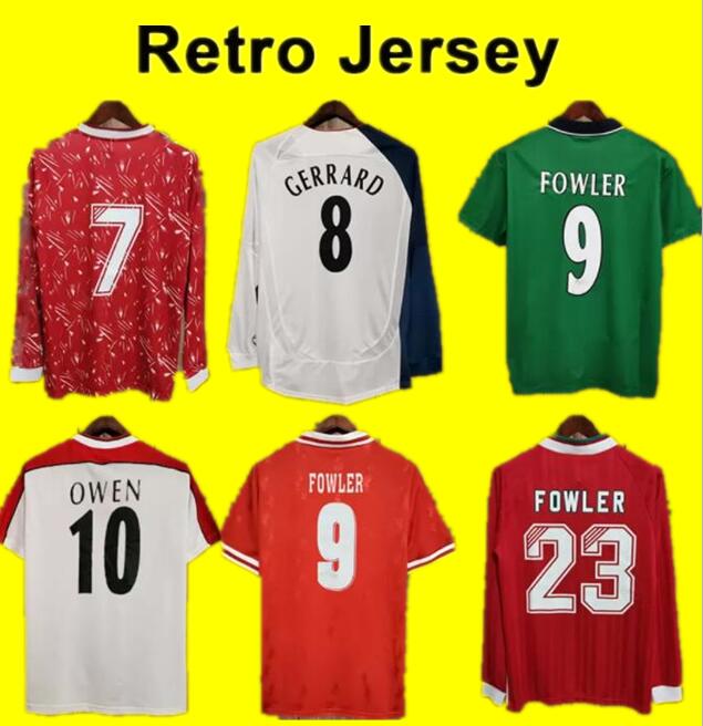 1989 1991 FOWLER TORRES Retro Long Sleeve Mens Soccer Jerseys McMANAMAN DALGLISH GERRARD HESKEY Home Red Away Black Football Shirts, Fg2110 1998 2000 away
1989 1991 FOWLER TORRES Retro Long Sleeve Mens Soccer Jerseys McMANAMAN DALGLISH GERRARD HESKEY Home Red Away Black Football Shirts, Fg2110 1998 2000 away