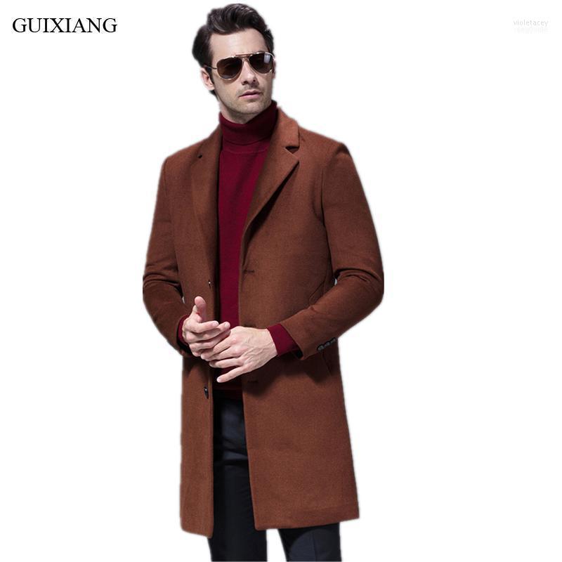 Men's Wool & Blends Men Boutique Woolen Overcoat Style Fashion Casual Single Breasted Solid Slim Sheep's Long Coat Dress Size -3XL1 Viol22, Black
Men's Wool & Blends Men Boutique Woolen Overcoat Style Fashion Casual Single Breasted Solid Slim Sheep's Long Coat Dress Size -3XL1 Viol22, Black