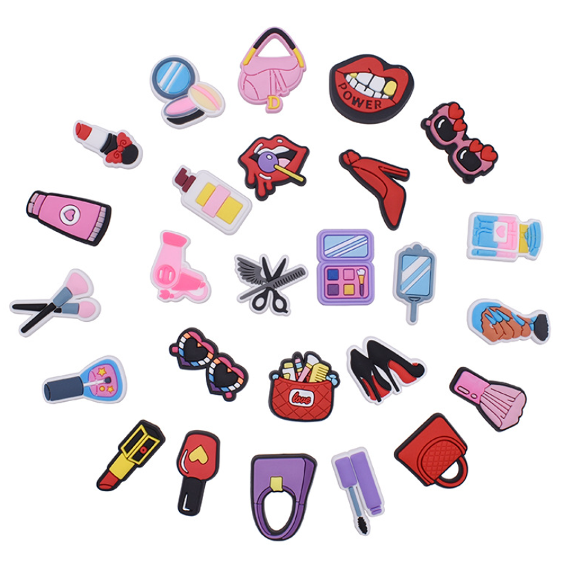 Shoe Parts Accessories pvc candy color cute cartoon croc shoe charms shoes charm buckle soft rubber for clog accessory
Shoe Parts Accessories pvc candy color cute cartoon croc shoe charms shoes charm buckle soft rubber for clog accessory