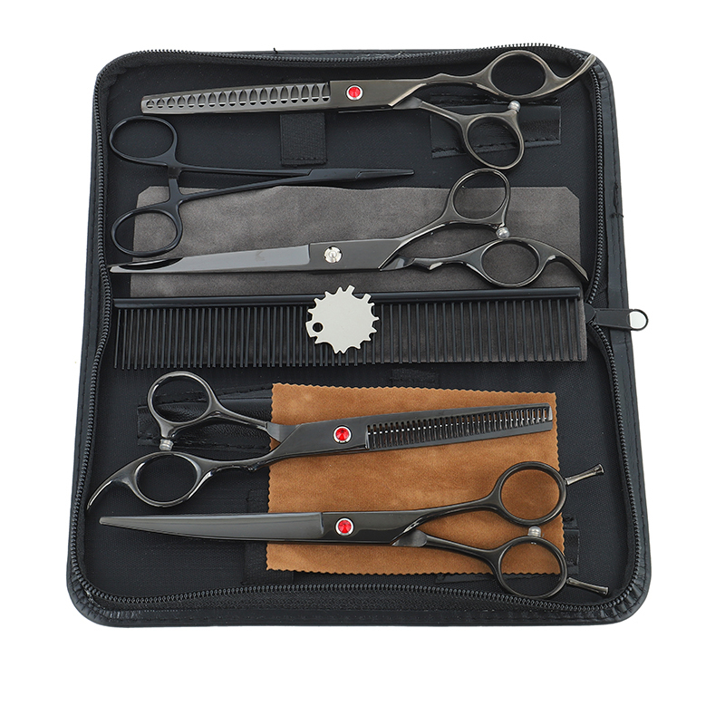 hairdressing scissors kit 7 inch Scissors for Hairdressers Barber Shop Supplies Professional Hairdressing 220317