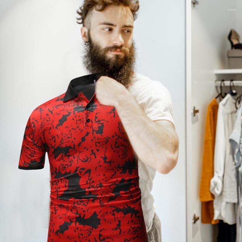 Men's Polos Oversized T Shirt Men Summer Casual Short Sleeve Camouflage Print Turn Down Collar Slim Top For StreetwearMen's Men'sMen's, Red
Men's Polos Oversized T Shirt Men Summer Casual Short Sleeve Camouflage Print Turn Down Collar Slim Top For StreetwearMen's Men'sMen's, Red