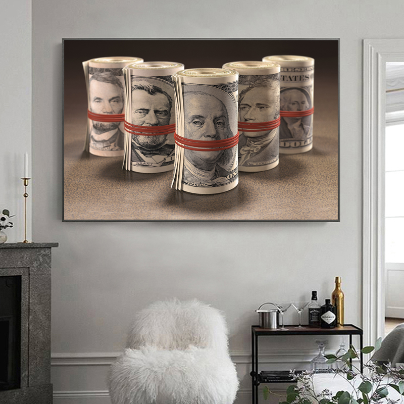 RELIABLI ART A bundle Dollar Retro Money Posters And Prints Canvas Painting Wall Art Pictures For Living Room Home Decoration
RELIABLI ART A bundle Dollar Retro Money Posters And Prints Canvas Painting Wall Art Pictures For Living Room Home Decoration