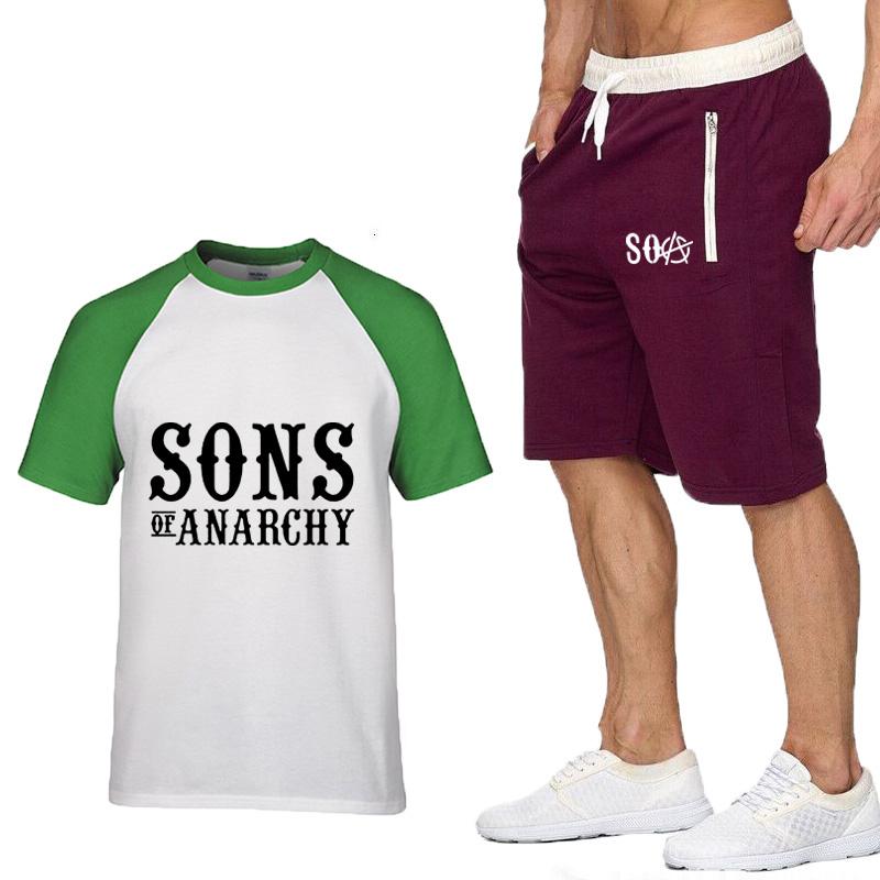 Men's Tracksuits 2022 The Summer Mens T-shirt SONS Printing High Quality Fashion Casual Cotton T-shirt+shorts Suit 2pcs, 802
Men's Tracksuits 2022 The Summer Mens T-shirt SONS Printing High Quality Fashion Casual Cotton T-shirt+shorts Suit 2pcs, 802
