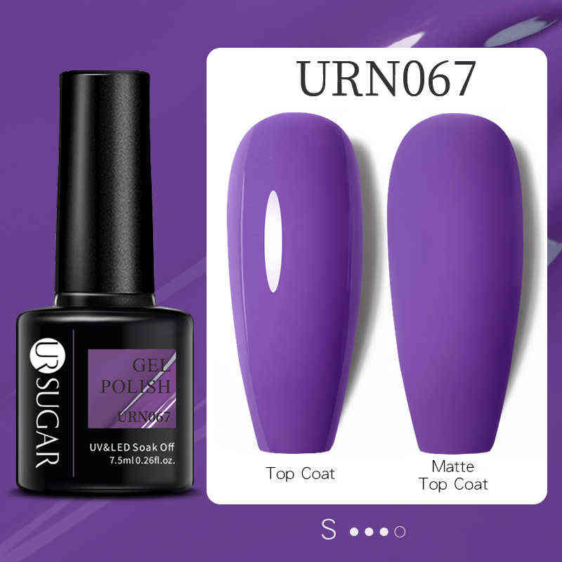 NXY Nail Gel 7 5ml Purple Series Polish Reflective Laser Glitter Semi Permanent Lamp Varnishes Soak Off Art Design 0328