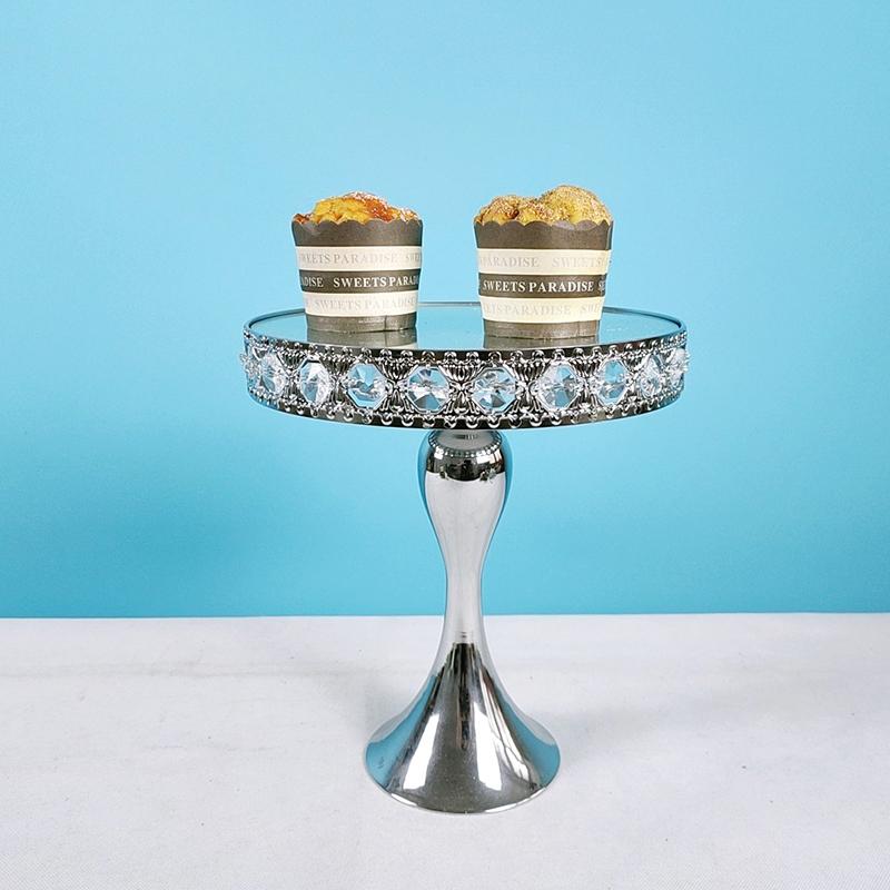 Other Bakeware 1pcs Silver Cake Stand Crystal Birthday Party Golden Wedding Round Metal
Other Bakeware 1pcs Silver Cake Stand Crystal Birthday Party Golden Wedding Round Metal