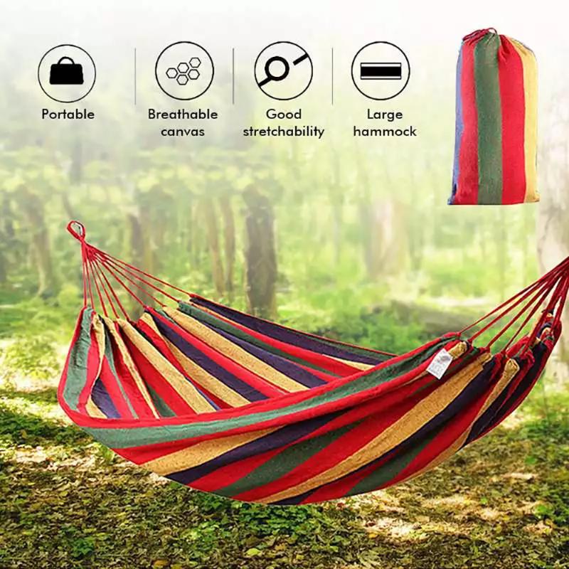 Camp Furniture Outdoor Leisure Portable Hammock Canvas Hammocks Ultralight Garden Sports Home Travel Camping
Camp Furniture Outdoor Leisure Portable Hammock Canvas Hammocks Ultralight Garden Sports Home Travel Camping