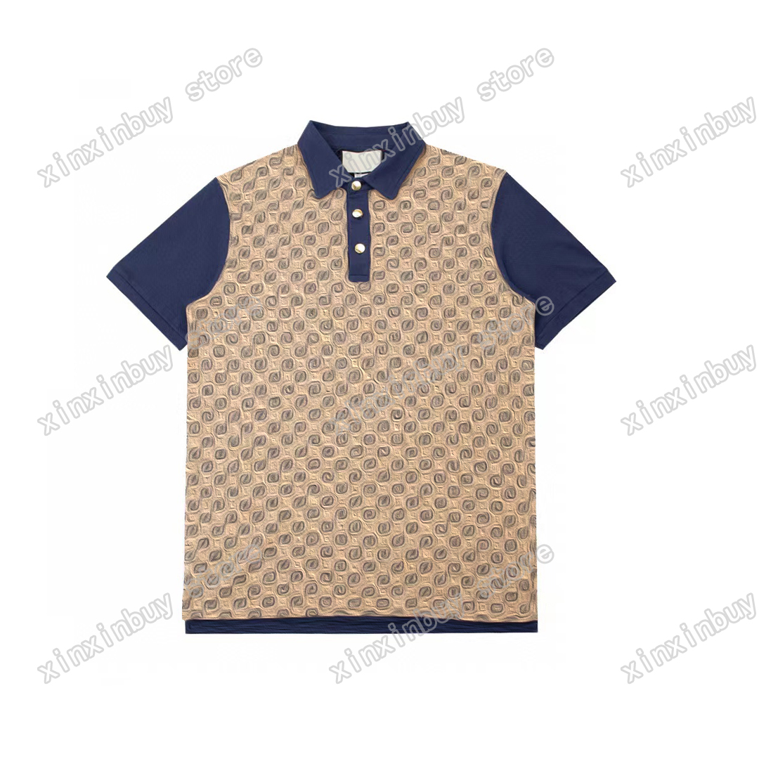 22ss Men Women Designers Polo tee Paris letter printcotton short sleeve Crew Neck Streetwear blue xinxinbuy S-XL
22ss Men Women Designers Polo tee Paris letter printcotton short sleeve Crew Neck Streetwear blue xinxinbuy S-XL