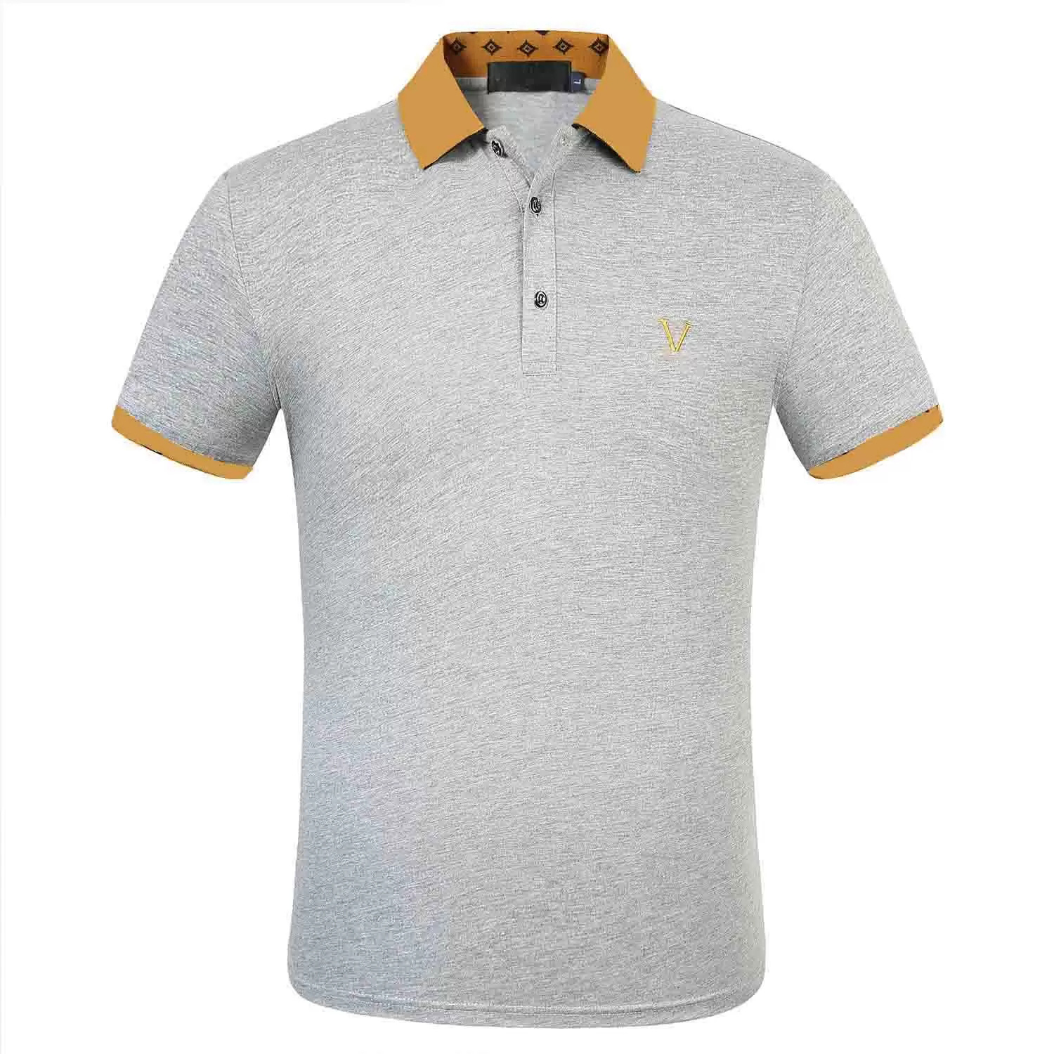 2022 Fashion polos t-shirt men Casual t shirt Embroidery Letter Pattern Print Breathable Medusa Cotton polo Shirt High street collar Polosl shirtsM-3XL#621
2022 Fashion polos t-shirt men Casual t shirt Embroidery Letter Pattern Print Breathable Medusa Cotton polo Shirt High street collar Polosl shirtsM-3XL#621