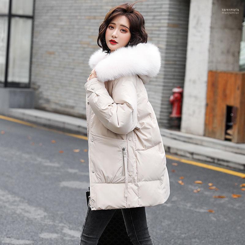 Women' Down & Parkas Winter Padded Jacket Mid-Length 2022 Loose Casual Hooded Coat Female Thick Warm Outerwear Kare22, Black
Women' Down & Parkas Winter Padded Jacket Mid-Length 2022 Loose Casual Hooded Coat Female Thick Warm Outerwear Kare22, Black