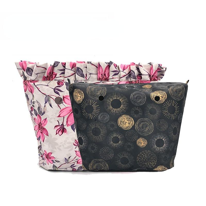 Evening Bags Classic Mini Floral Border Lining Colorful Print Inner Zipper Pocket For O Bag Obag Insert With Waterproof Coating Handbag, Mini 15
Evening Bags Classic Mini Floral Border Lining Colorful Print Inner Zipper Pocket For O Bag Obag Insert With Waterproof Coating Handbag, Mini 15