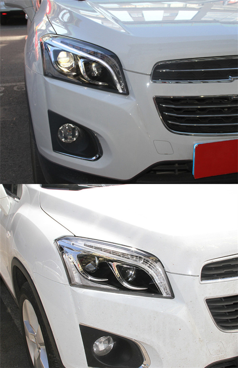 Auto Head Lamp For Trax LED Headlight 2013-17 Chevrolet LED Beam Low Bulb Turn Signal Headlights Daytime Running Light