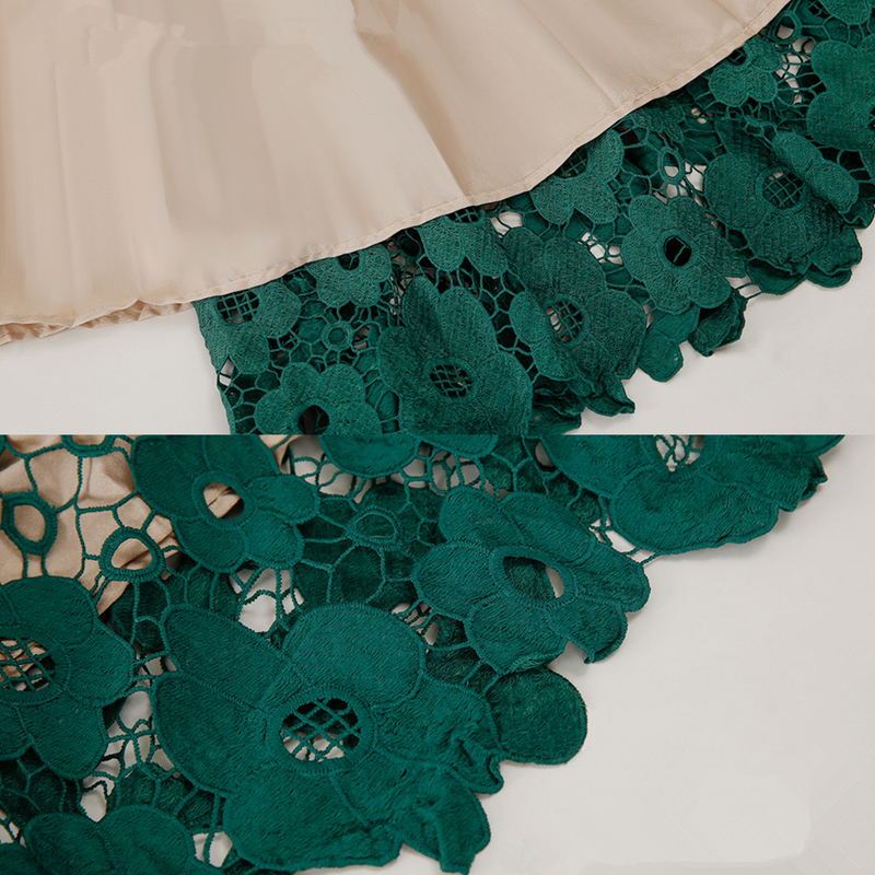 Faldas Mujer Moda Women Elegant Fashion Flower Embroidery Hollow Out Lace Skirts Womens Casual Sexy Skirt Party Black Skirt 220701