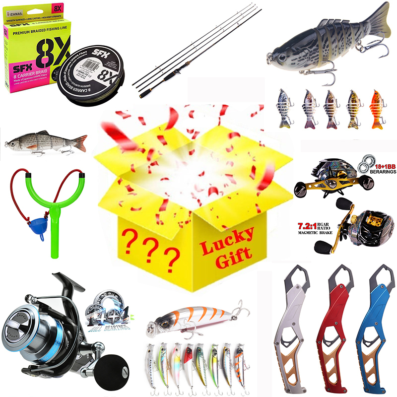 Most Lucky Mystery Lure Lure/Set 100% Winning High Quality Surprise Gift Blind Box Random Fishing Set 220531