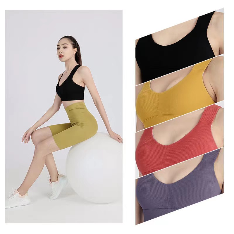 Summer lulu Womens sports Yoga outfits shockproof Tank Top Gym Bra Outdoor fitness wear clothing running tops solid color vests girls sexy cross Exercise
Summer lulu Womens sports Yoga outfits shockproof Tank Top Gym Bra Outdoor fitness wear clothing running tops solid color vests girls sexy cross Exercise