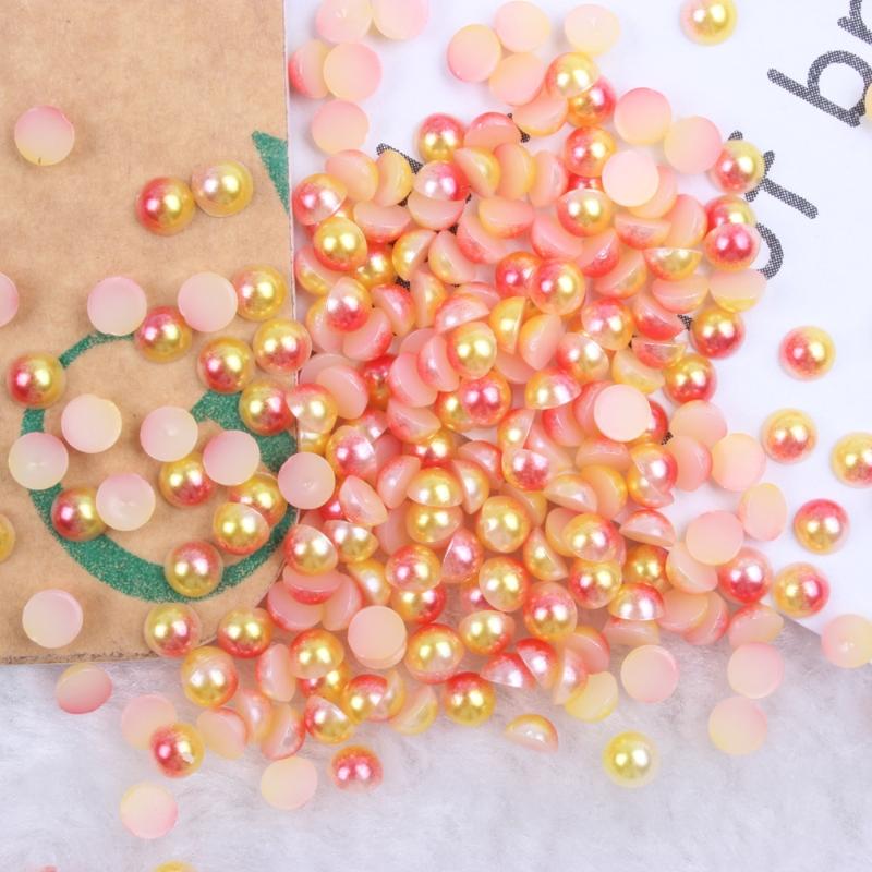 Nail Art Decorations 3-10mm Red RainBow Color Half Round Pearls Flatback Glue On Imitation DIY Wedding Clothes
Nail Art Decorations 3-10mm Red RainBow Color Half Round Pearls Flatback Glue On Imitation DIY Wedding Clothes