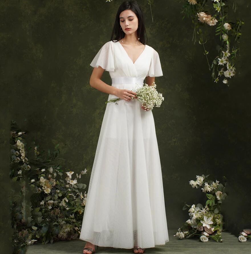 Solid White Loose Beach Summer Evening Dress for Women 2022 Flare Short Sleeve Ribbon Belt Party Prom Bridesmaid Dresses Vestido Largo CPS3014, Ivory
Solid White Loose Beach Summer Evening Dress for Women 2022 Flare Short Sleeve Ribbon Belt Party Prom Bridesmaid Dresses Vestido Largo CPS3014, Ivory