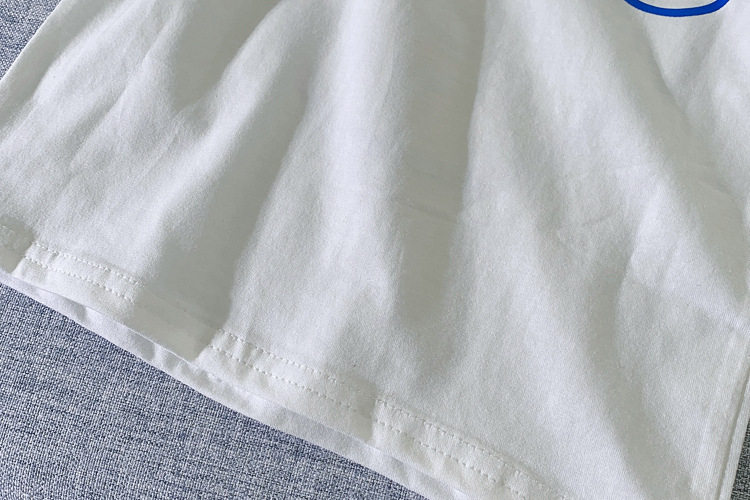 Summer born Boys Girls Clothes Outfits sets Pullover Loose TShirt Denim Shorts Suits for Baby 1st Birthday clothing set 220607