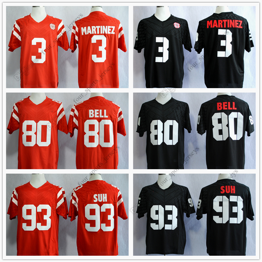 NCAA Nebraska Cornhuskers College Football Jersey 3 Taylor Martinez 80 Kenny Bell 93 Ndamukong Suh 7 Scott Frost 93 Ndamukong Suh, As picture
NCAA Nebraska Cornhuskers College Football Jersey 3 Taylor Martinez 80 Kenny Bell 93 Ndamukong Suh 7 Scott Frost 93 Ndamukong Suh, As picture