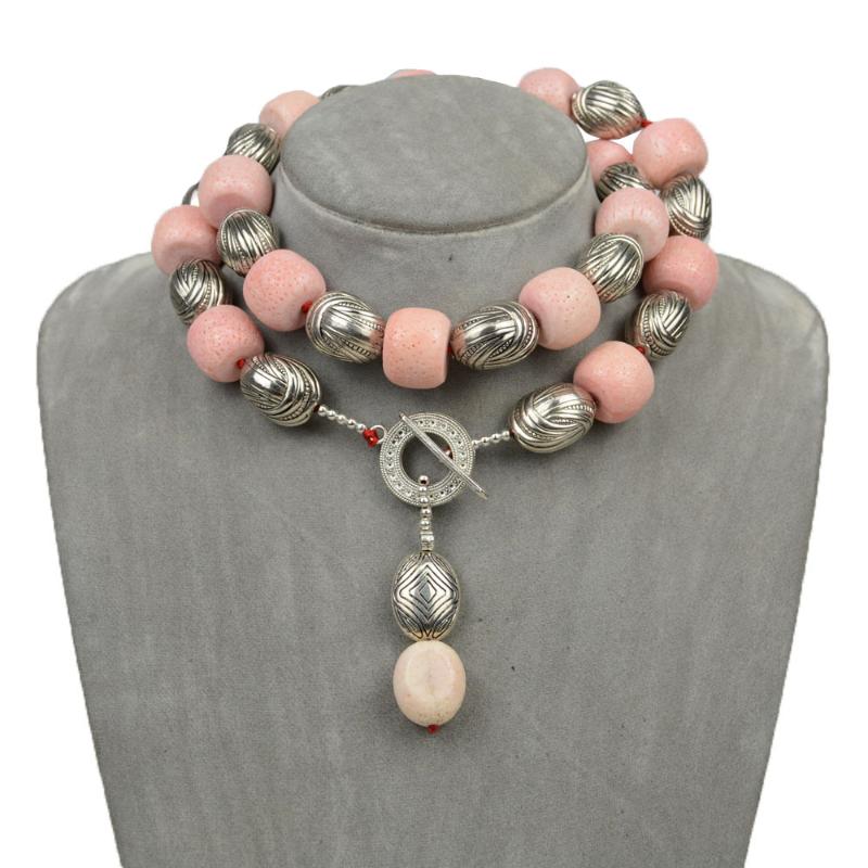 Chains Handmade Luxury Jewelry Women Long Sweater Necklace Natural Stone Beads Statement Ethnic Vintage Party Costume Fashion
Chains Handmade Luxury Jewelry Women Long Sweater Necklace Natural Stone Beads Statement Ethnic Vintage Party Costume Fashion