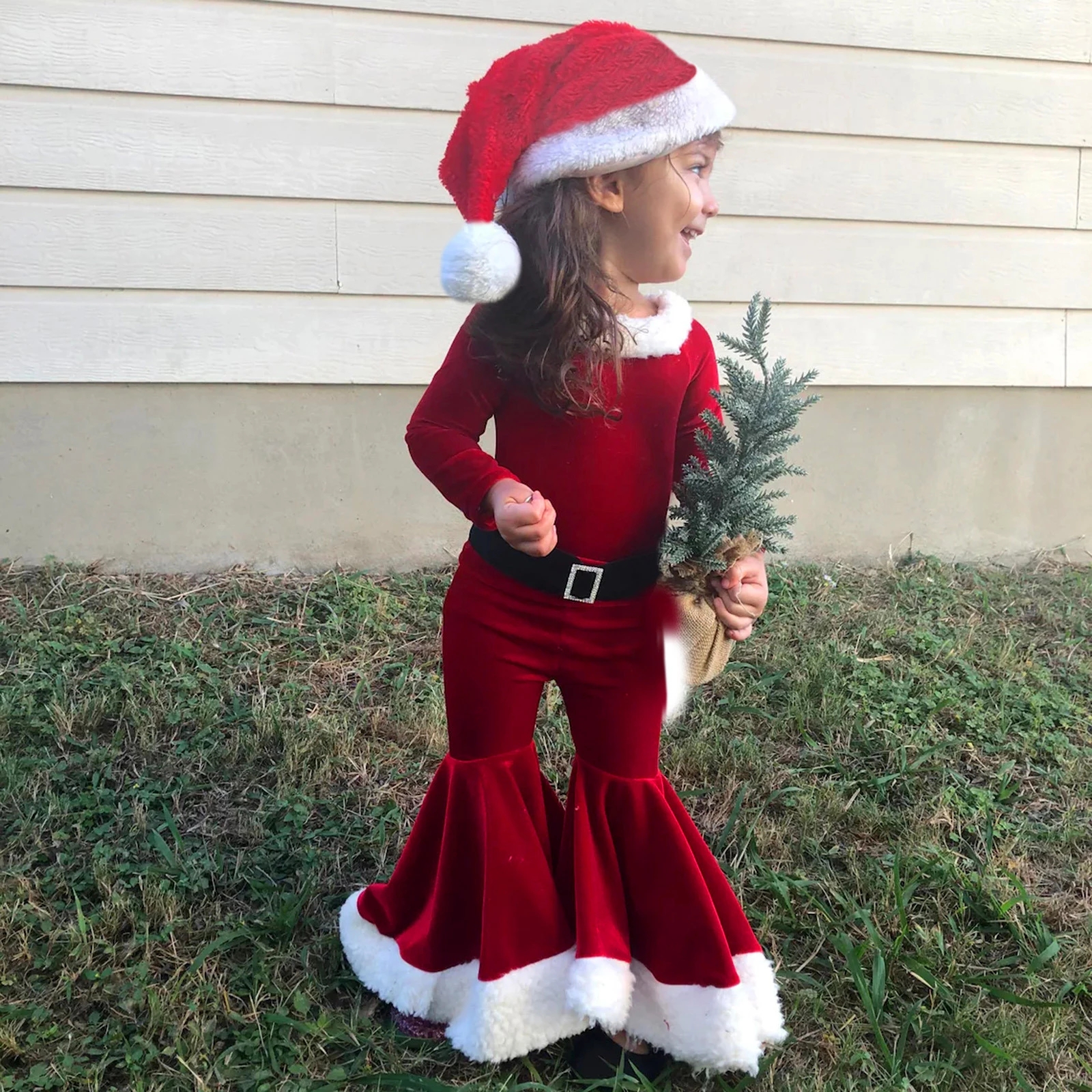 Toddler Girls Christmas Costume Set For New Year 2022 Kids Xmas Clothes Tops Belt Pants Hat Baby Girls Outfit, Army green
Toddler Girls Christmas Costume Set For New Year 2022 Kids Xmas Clothes Tops Belt Pants Hat Baby Girls Outfit, Army green