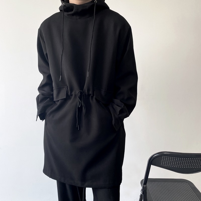 Men's Trench Coats Men Lace Up Long Pullover Hooded Trench Coat Male Women Streetwear Fashion Punk Gothic Windbreaker Hoodie Jacket Outerwear 220826, 2475
Men's Trench Coats Men Lace Up Long Pullover Hooded Trench Coat Male Women Streetwear Fashion Punk Gothic Windbreaker Hoodie Jacket Outerwear 220826, 2475