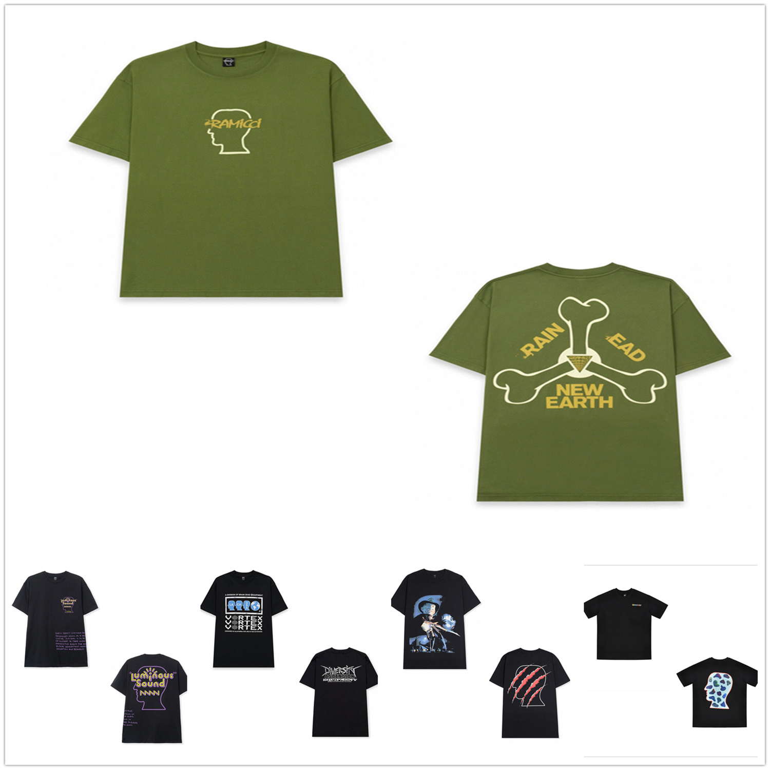 Men t shirt mens designer t shirts Brain Dead fleece Reflective luminous Print High Quality Neck Cotton Loose Anti-Pilling Breathable pocket sports tshirts A03, 1 pcs button
Men t shirt mens designer t shirts Brain Dead fleece Reflective luminous Print High Quality Neck Cotton Loose Anti-Pilling Breathable pocket sports tshirts A03, 1 pcs button