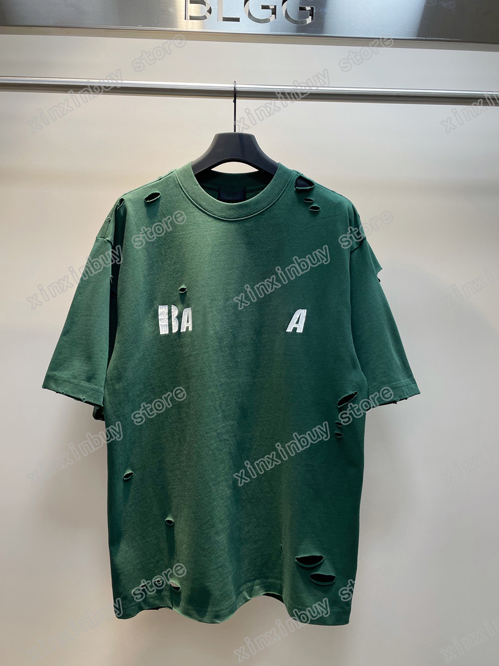 22ss Men Designers t shirts DESTROYED Paris letter print short sleeve Crew Neck Streetwear black xinxinbuy XS-L, Green
22ss Men Designers t shirts DESTROYED Paris letter print short sleeve Crew Neck Streetwear black xinxinbuy XS-L, Green