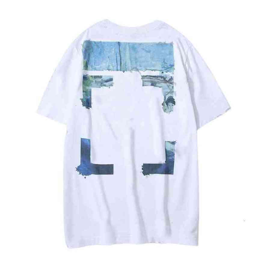 Off Men's T-shirts New Summer Fashion Short Sleeve T-shirt White Print Arrow Starry Sky Men and Women Tape Oil Painting Ow Printed Letter x, 24
Off Men's T-shirts New Summer Fashion Short Sleeve T-shirt White Print Arrow Starry Sky Men and Women Tape Oil Painting Ow Printed Letter x, 24