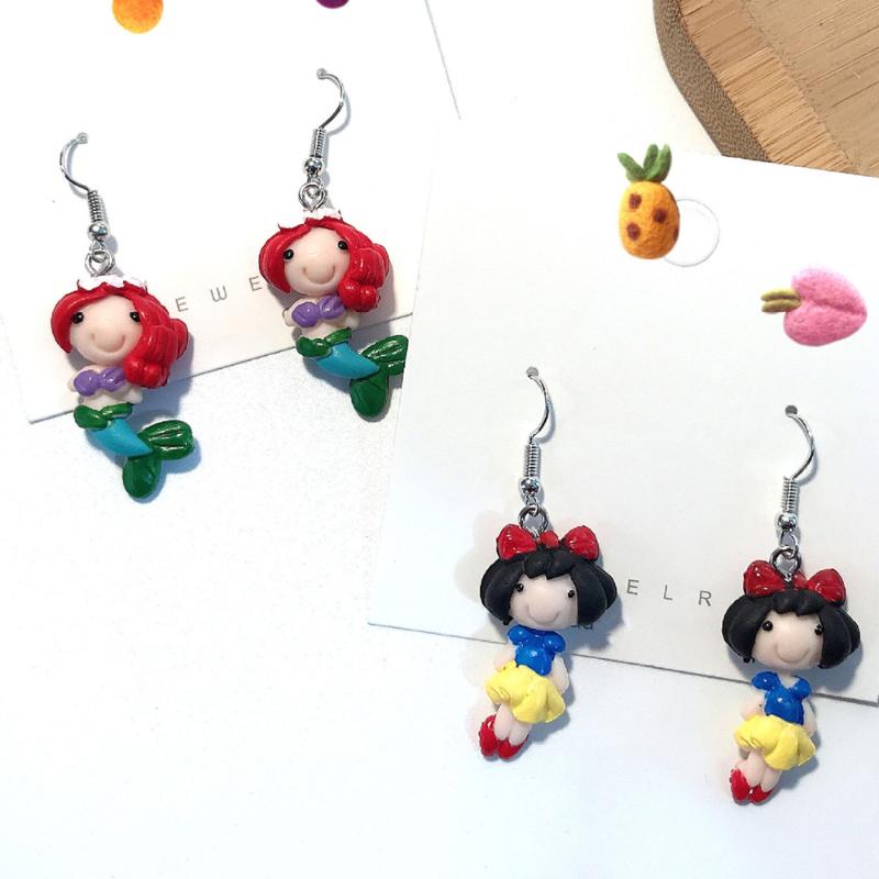 Dangle & Chandelier Lovely Red Hair Little Princess Mermaid Drop Earrings For Women Girls Cute Cartoon Figure Children Kids GiftDangle
Dangle & Chandelier Lovely Red Hair Little Princess Mermaid Drop Earrings For Women Girls Cute Cartoon Figure Children Kids GiftDangle