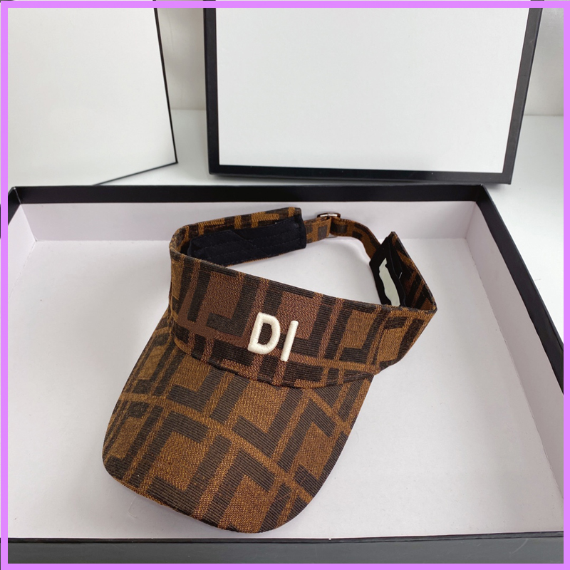 Women Fashion Visor Designer Summer Top Empty Hat New Outdoor F Letters Caps Hats Mens Adjustable Visors Womens High Quality D224091F, Brown
Women Fashion Visor Designer Summer Top Empty Hat New Outdoor F Letters Caps Hats Mens Adjustable Visors Womens High Quality D224091F, Brown