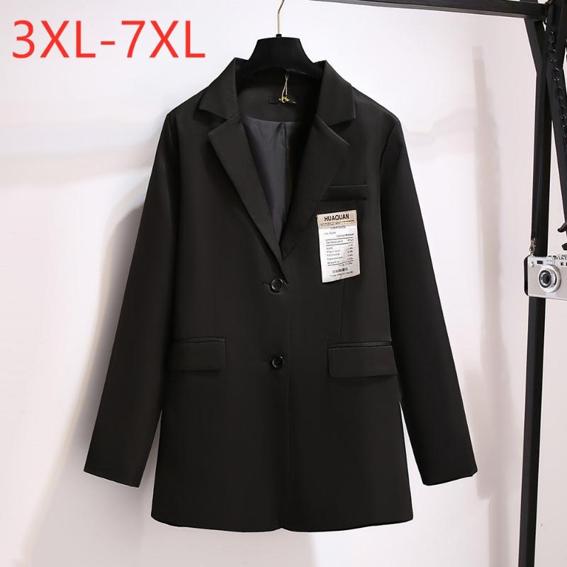 Women's Plus Size Outerwear & Coats 2022 Spring Autumn Women Clothing Oversize Blazer Long Sleeve Casual Korean Black Blazers Coat 3XL 4XL 5
Women's Plus Size Outerwear & Coats 2022 Spring Autumn Women Clothing Oversize Blazer Long Sleeve Casual Korean Black Blazers Coat 3XL 4XL 5