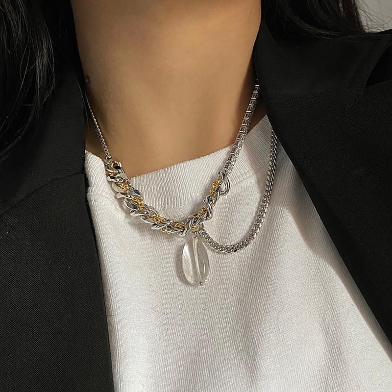 Chains Layered Charm Chain Crystal Thin Necklace Neck Chunky Clear Acrylic Pendant Jewelry For Women Punk Choker CollarsChains
Chains Layered Charm Chain Crystal Thin Necklace Neck Chunky Clear Acrylic Pendant Jewelry For Women Punk Choker CollarsChains