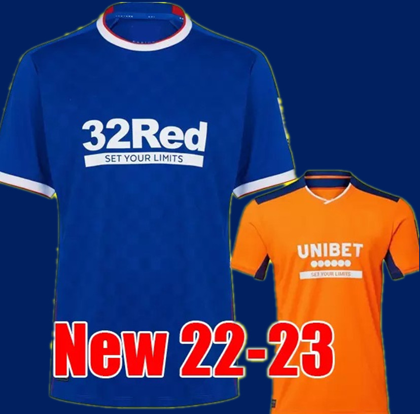 22 23 Glasgow Rangers Soccer Jersey home blue Kit 2022 2023 third orange away white top 150th Anniversary Legendary Commemorative football shirt Men kids kit set, Grey
22 23 Glasgow Rangers Soccer Jersey home blue Kit 2022 2023 third orange away white top 150th Anniversary Legendary Commemorative football shirt Men kids kit set, Grey