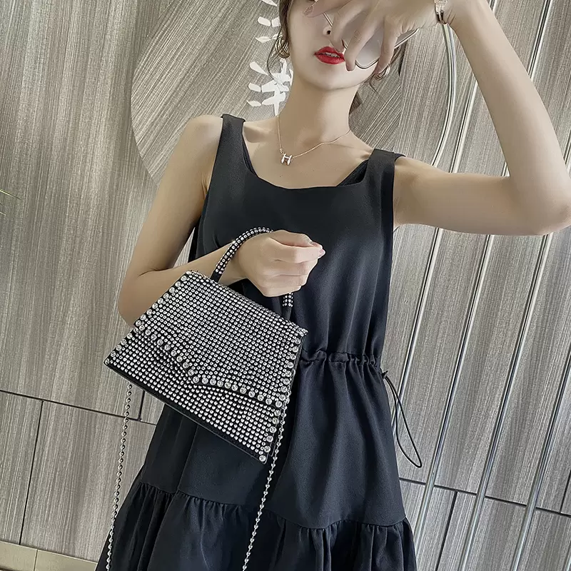 Diamond Flap Small Tote Bag 2021 Summer New Quality PU Leather Womens Designer Handbag Chain Shoulder Messenger Bag Travel Bag, 19 cm pink
Diamond Flap Small Tote Bag 2021 Summer New Quality PU Leather Womens Designer Handbag Chain Shoulder Messenger Bag Travel Bag, 19 cm pink