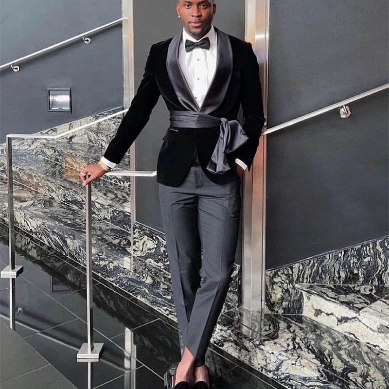Men's Suits Blazers JELTO IN Formal Black Velvet Slim Fit Men With Belt Shawl Lapel Costume Homme Wedding Tuxedo Terno Masculino Blazer 220826, As picture
Men's Suits Blazers JELTO IN Formal Black Velvet Slim Fit Men With Belt Shawl Lapel Costume Homme Wedding Tuxedo Terno Masculino Blazer 220826, As picture