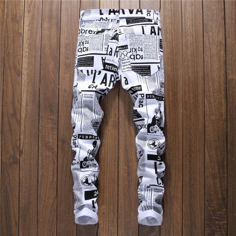 Men's Jeans Summer Casual Printed Letter Stretch Men Hip Hop Streetwear Fashions Slim Fit White Denim Trousers Male Jogger JeansMen's
Men's Jeans Summer Casual Printed Letter Stretch Men Hip Hop Streetwear Fashions Slim Fit White Denim Trousers Male Jogger JeansMen's