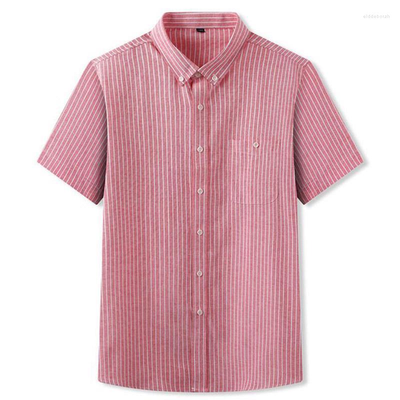 Men's Dress Shirts 8XL 7XL Summer Fashion Striped Shirt Men Short Sleeve Loose Mens With Pocket Oversize Casual Male Brand ClothesMen's Eldd, Blue
Men's Dress Shirts 8XL 7XL Summer Fashion Striped Shirt Men Short Sleeve Loose Mens With Pocket Oversize Casual Male Brand ClothesMen's Eldd, Blue