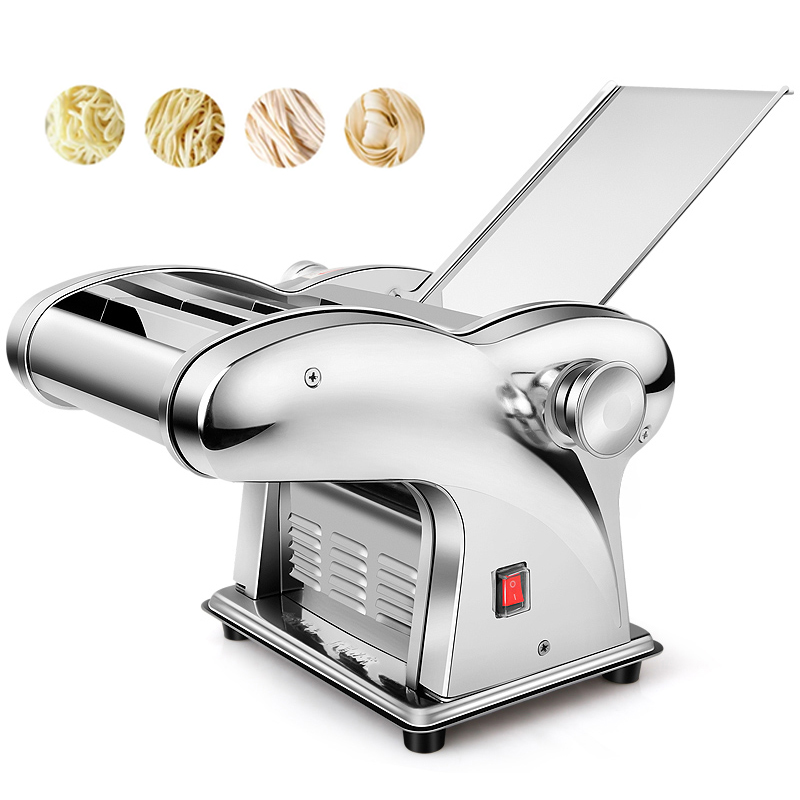 Stainless Steel Noodle Machine Household Electric Pasta Pressing Machine Ganmian Mechanism Commercial Electric Noodle Makers