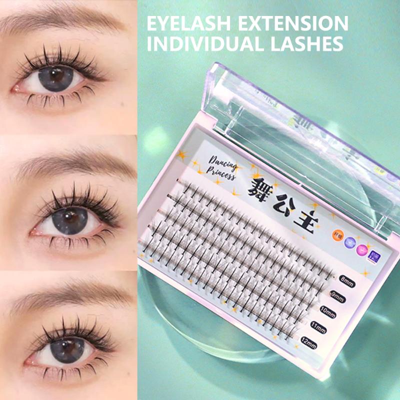 False Eyelashes Individual Lashes 60-200pcs A/M Shape Russian Natural Fluffy Cluster Spikes Lash Wispy Premade MakeupFalse
False Eyelashes Individual Lashes 60-200pcs A/M Shape Russian Natural Fluffy Cluster Spikes Lash Wispy Premade MakeupFalse