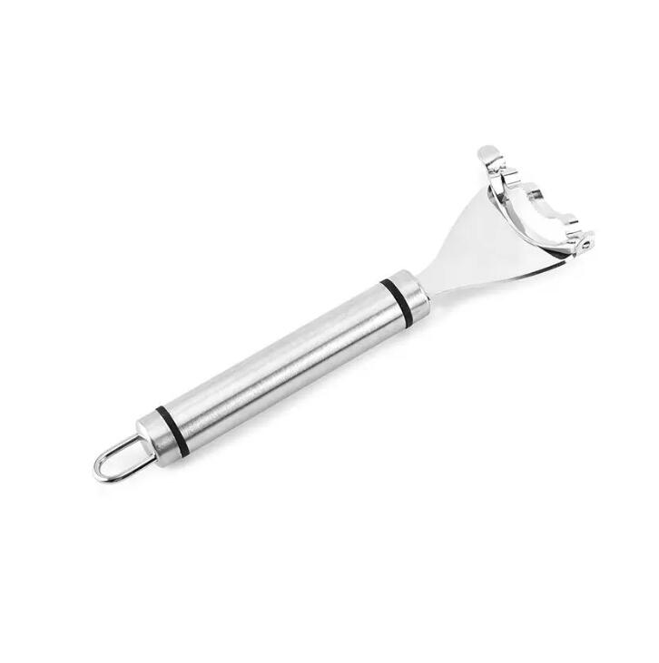 Stainless Steel Corn Stripper Fruit & Vegetable Tools Cob Peeler Threshing Kitchen Gadget Cutter Slicer Ergonomic Handle C0602G5s