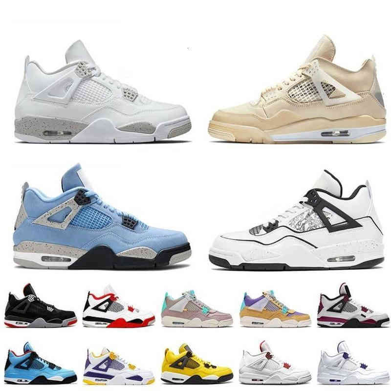 Jumpman 4s 4 Basketball Shoes University Blue White Oero Shimmer Black Cat Lightning Union Noir Fire Red Bred Pure Money Metallic Purple Green Chaussures
Jumpman 4s 4 Basketball Shoes University Blue White Oero Shimmer Black Cat Lightning Union Noir Fire Red Bred Pure Money Metallic Purple Green Chaussures