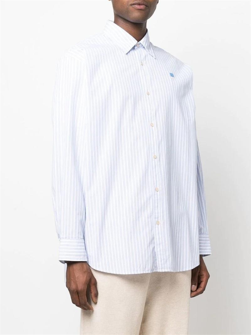 Women's Blouses & Shirts Couple Embroidered Striped For Women And Men Spring Summer Ladies Loose Single-Breasted Long-Sleeved Blouse TopWome, Blue
Women's Blouses & Shirts Couple Embroidered Striped For Women And Men Spring Summer Ladies Loose Single-Breasted Long-Sleeved Blouse TopWome, Blue